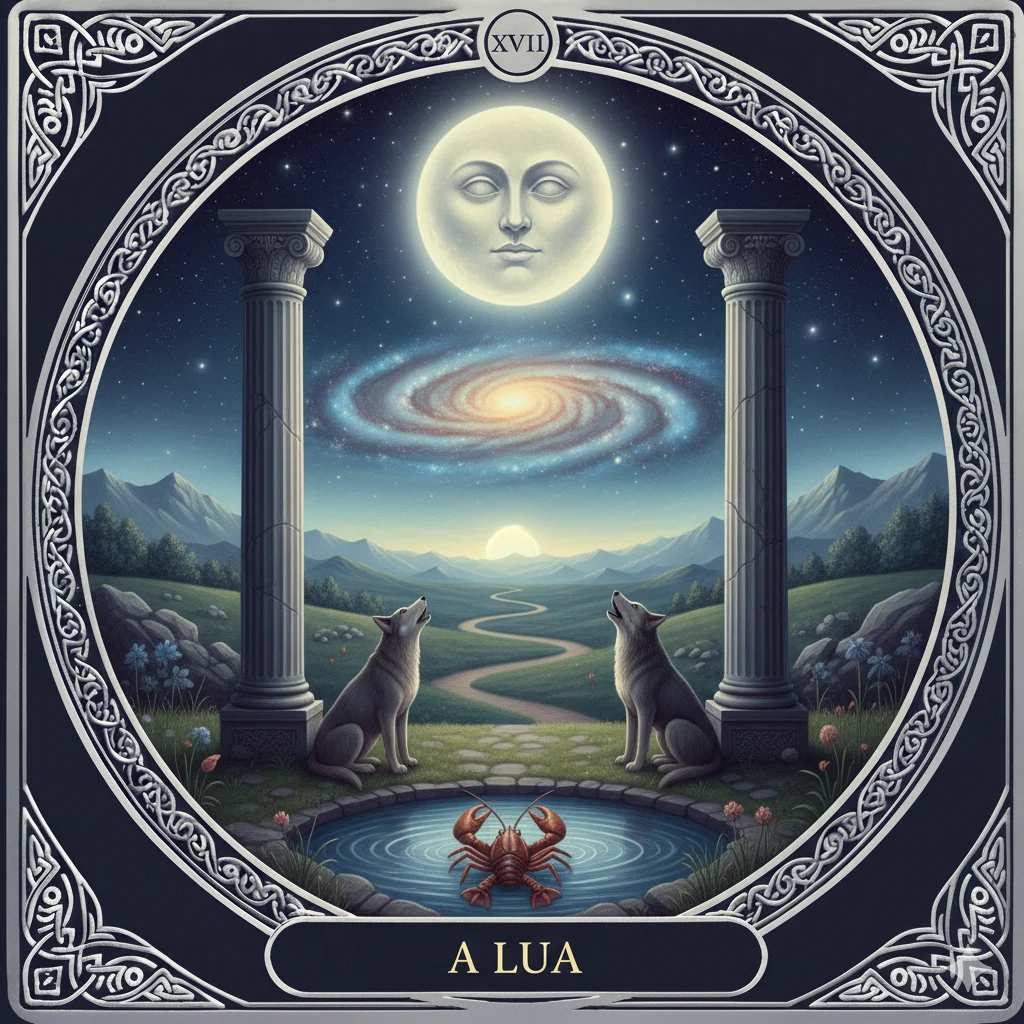 A Lua no Tarot: Significado Completo da Carta 18, Amor, Trabalho, Espiritualidade, Psicologia e Leitura Invertida 4 A Lua no Tarot: Significado Completo da Carta 18, Amor, Trabalho, Espiritualidade, Psicologia e Leitura Invertida
