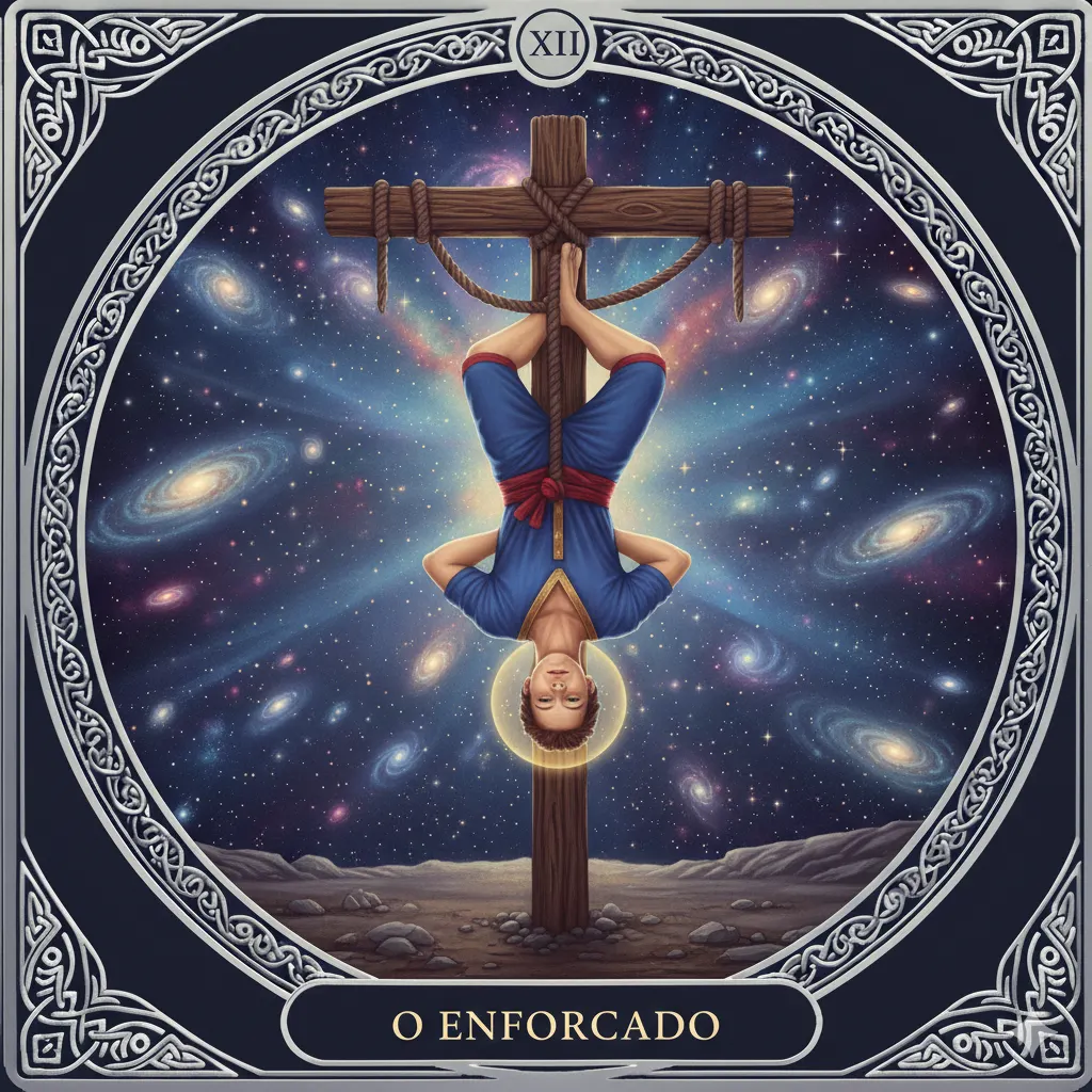 O Enforcado do Tarot: Significado Absoluto da Carta, Amor, Trabalho, Dinheiro, Espiritualidade, Karma, Futuro, Sim ou Não e Interpretação Profunda 10 O Enforcado do Tarot: Significado Absoluto da Carta, Amor, Trabalho, Dinheiro, Espiritualidade, Karma, Futuro, Sim ou Não e Interpretação Profunda