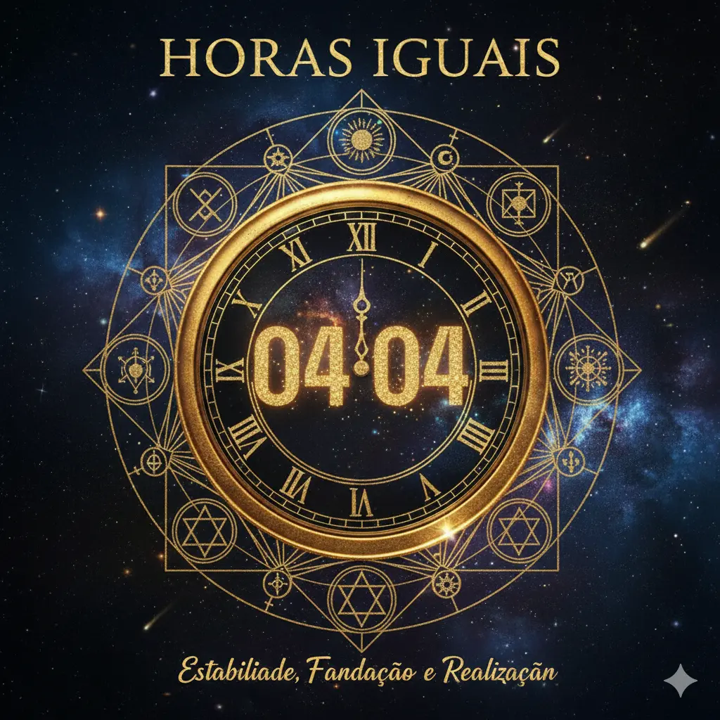 Horas Iguais 04:04: Significado Espiritual, Numerologia, Amor, Trabalho e Mensagens do Universo 10 Horas Iguais 04:04: Significado Espiritual, Numerologia, Amor, Trabalho e Mensagens do Universo