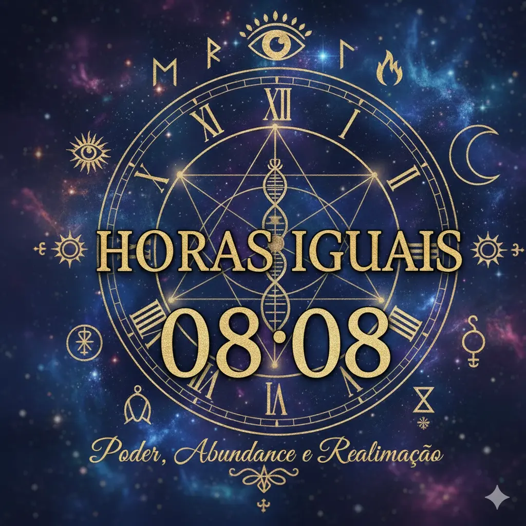 Horas Iguais 08:08: Significado Espiritual, Numerologia, Prosperidade, Amor e Poder Pessoal 6 Horas Iguais 08:08: Significado Espiritual, Numerologia, Prosperidade, Amor e Poder Pessoal