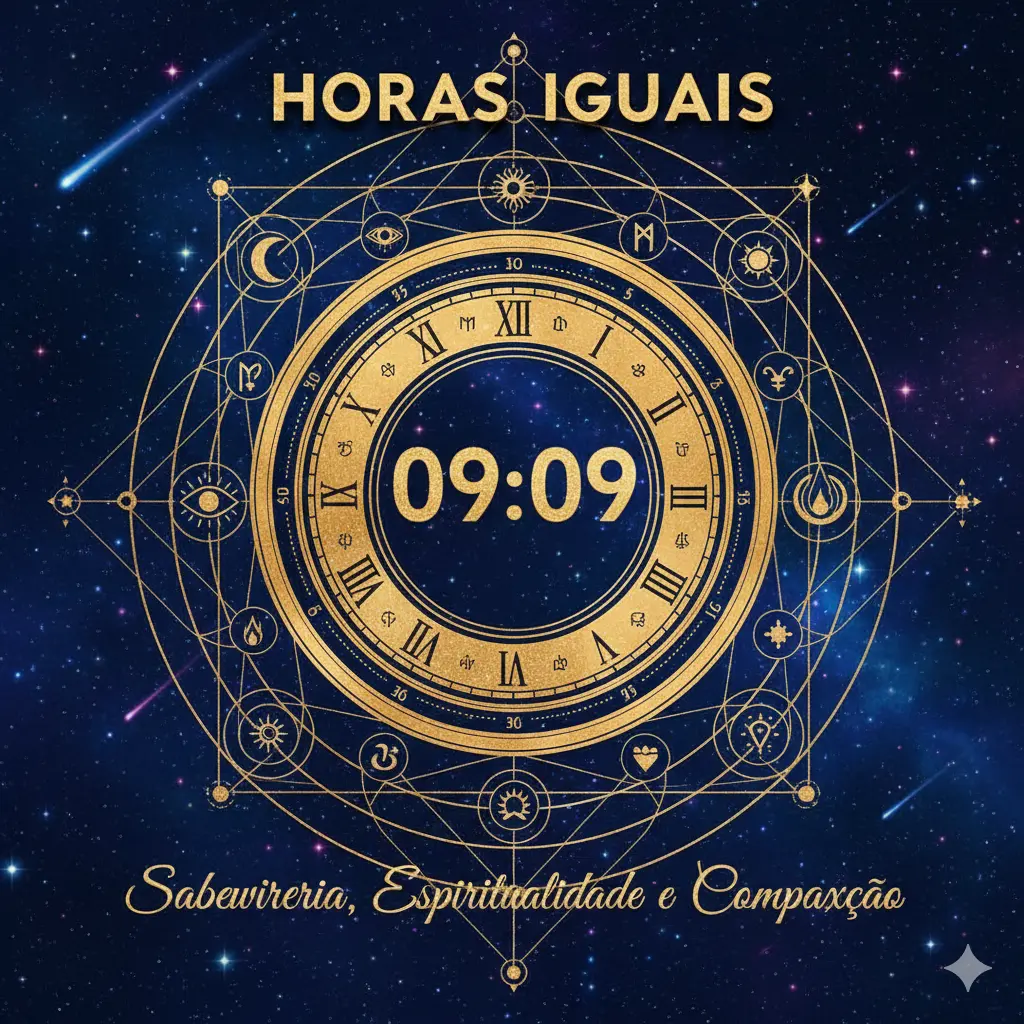 Horas Iguais 09:09: Significado Espiritual, Numerologia, Amor, Transformação e Mensagens do Universo 5 Horas Iguais 09:09: Significado Espiritual, Numerologia, Amor, Transformação e Mensagens do Universo