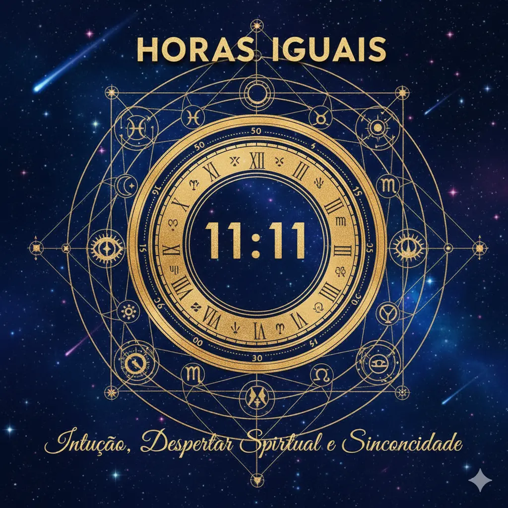 Horas Iguais 11:11: Significado Espiritual, Numerologia, Amor, Anjos e Mensagens do Universo 3 Horas Iguais 11:11: Significado Espiritual, Numerologia, Amor, Anjos e Mensagens do Universo
