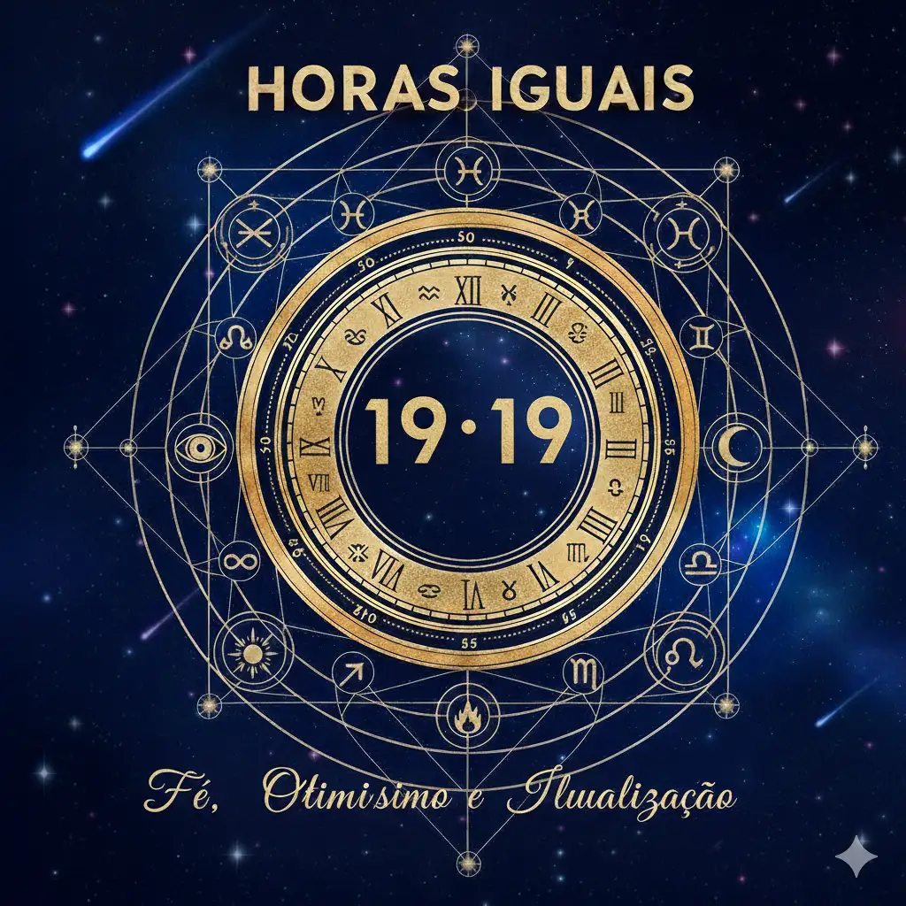 Horas Iguais 19:19: Significado Espiritual, Numerologia, Amor, Anjos e Missão de Vida 6 Horas Iguais 19:19: Significado Espiritual, Numerologia, Amor, Anjos e Missão de Vida